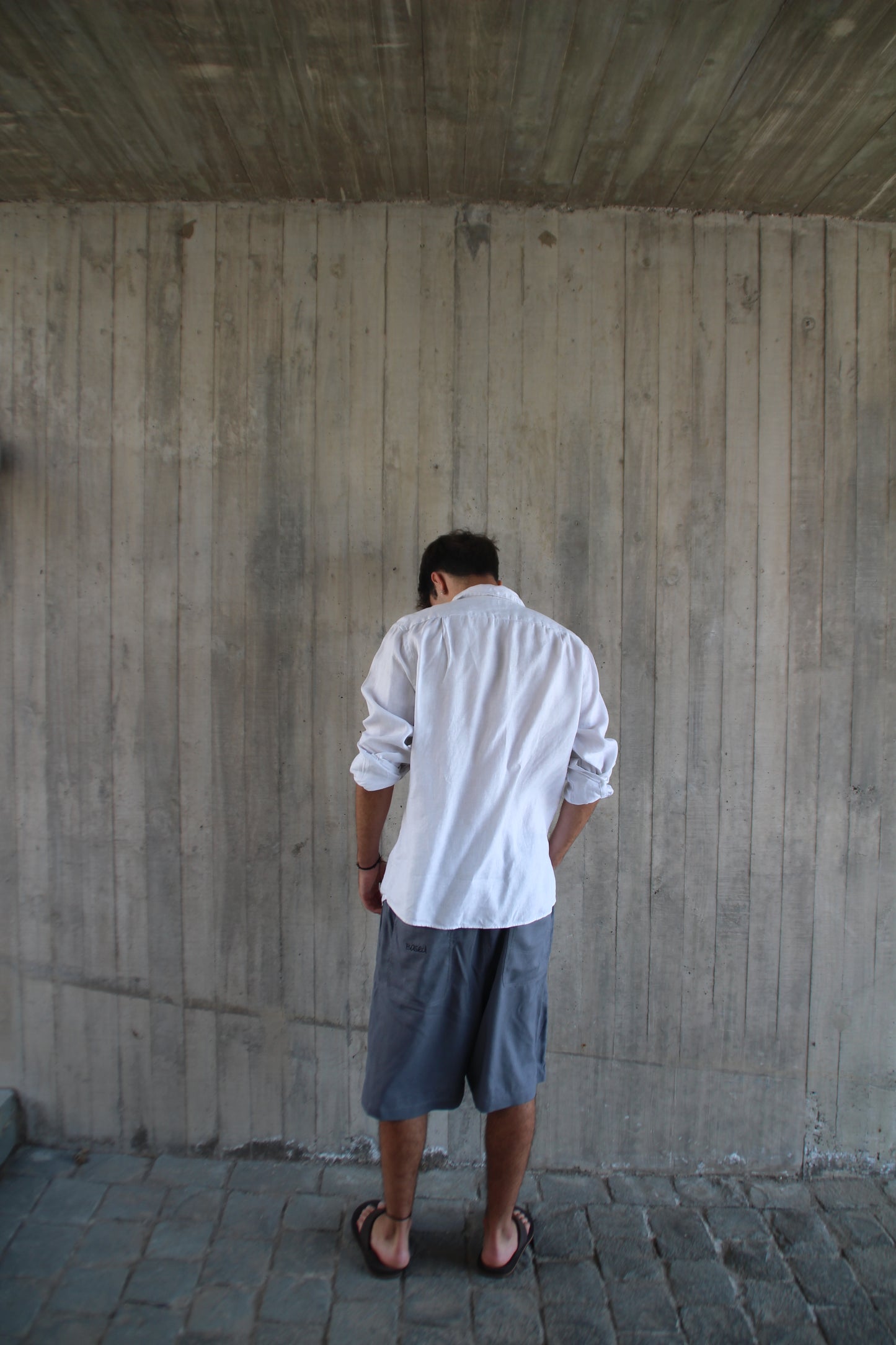 Everyday Linen Short | Grafito