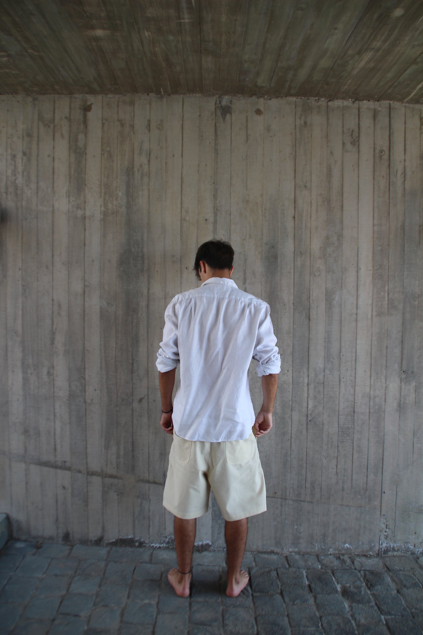 Everyday Linen Short | Marfil