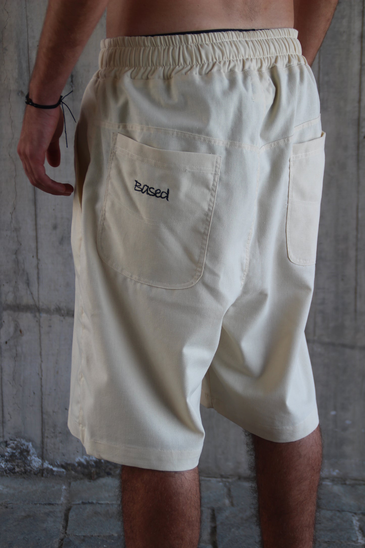 Everyday Linen Short | Marfil